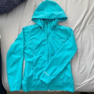 Marmot Rain Jacket Teal Small